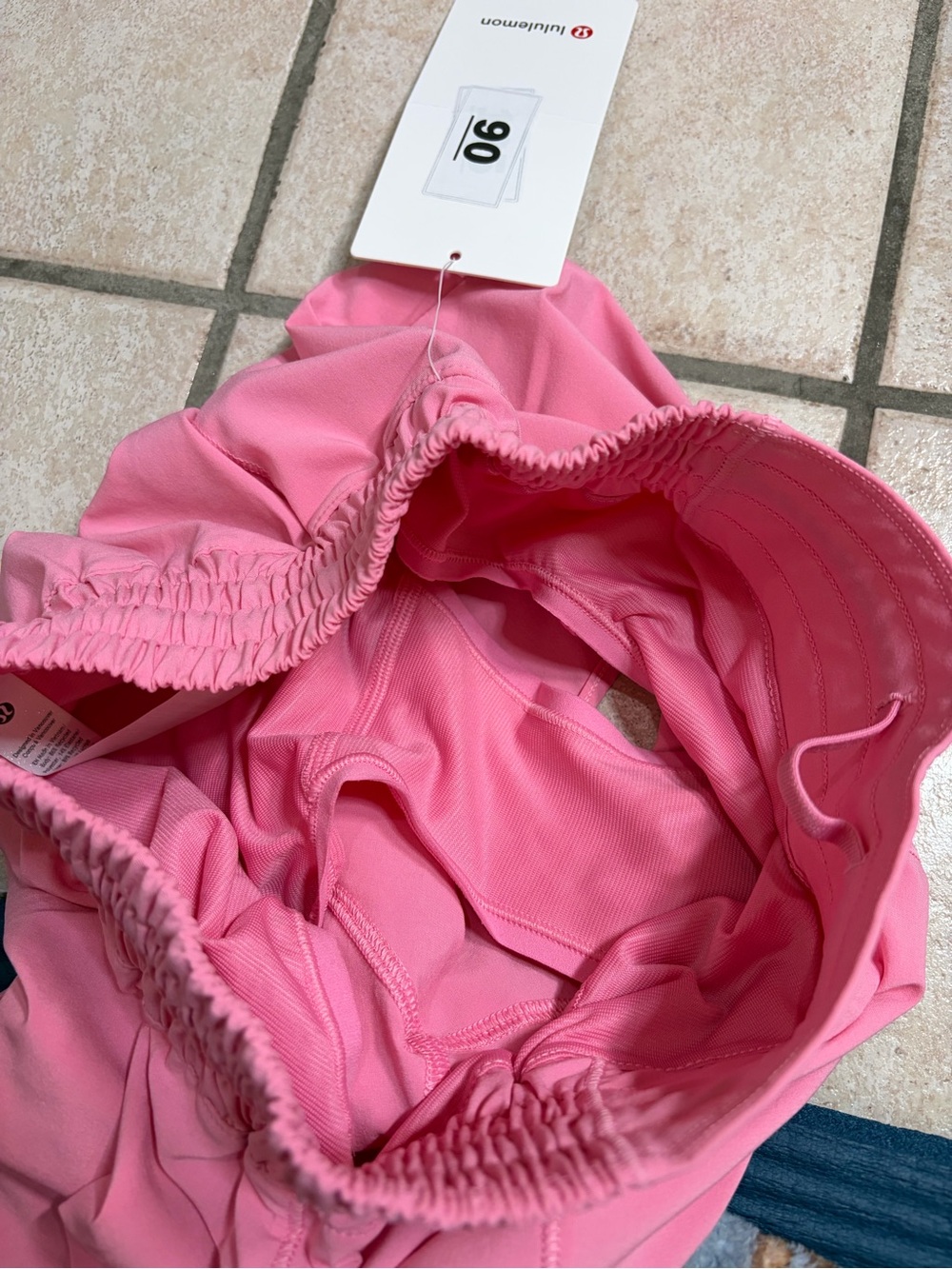 NWT Lululemon Hotty Hot High-Rise Short 4” Lined (Candy Cloud) Size 4 - Picture 5 of 9